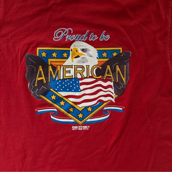 Vintage American Made In USA Graphic Tee - Picture 2 of 6
